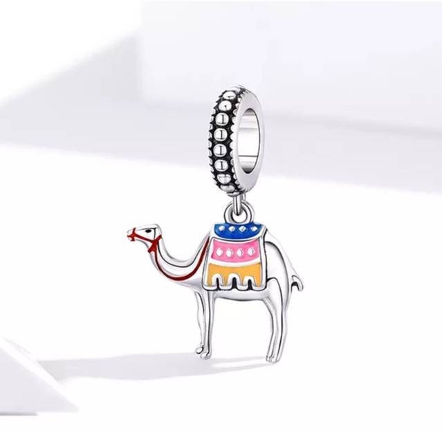 Silver Camel Bracelet Charm