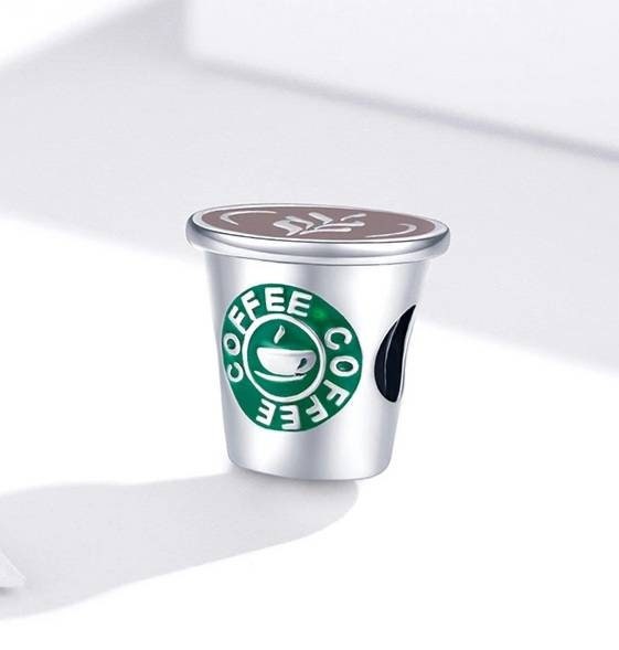 Starbucks style bracelet bead