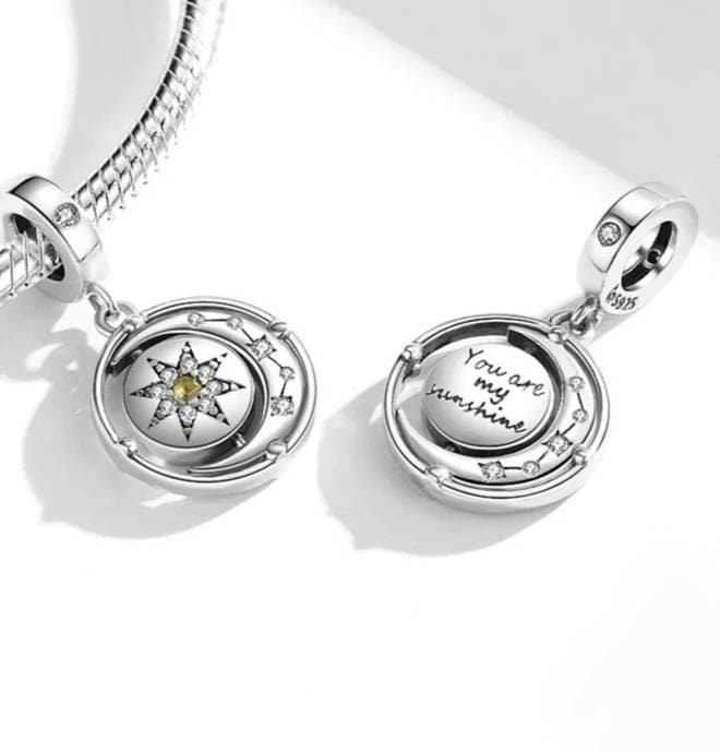 Sun & Moon Bracelet Charm