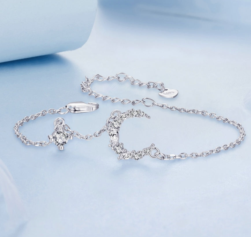 Diamante Moon Bracelet