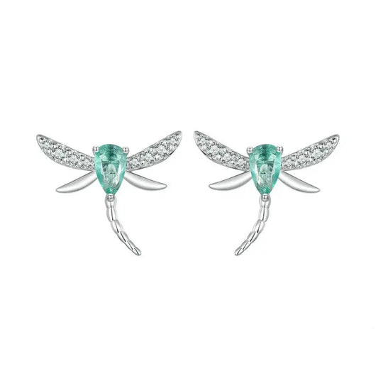 Turquoise Dragonfly Earrings