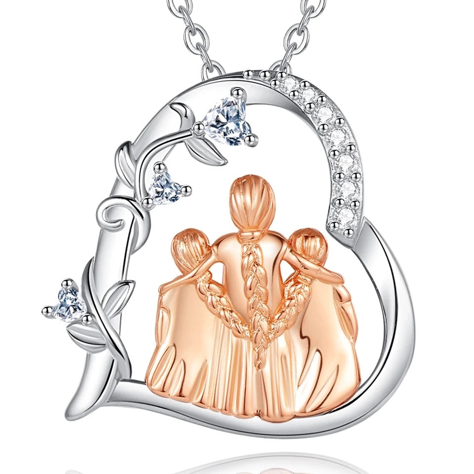 Mother and daughters pendant