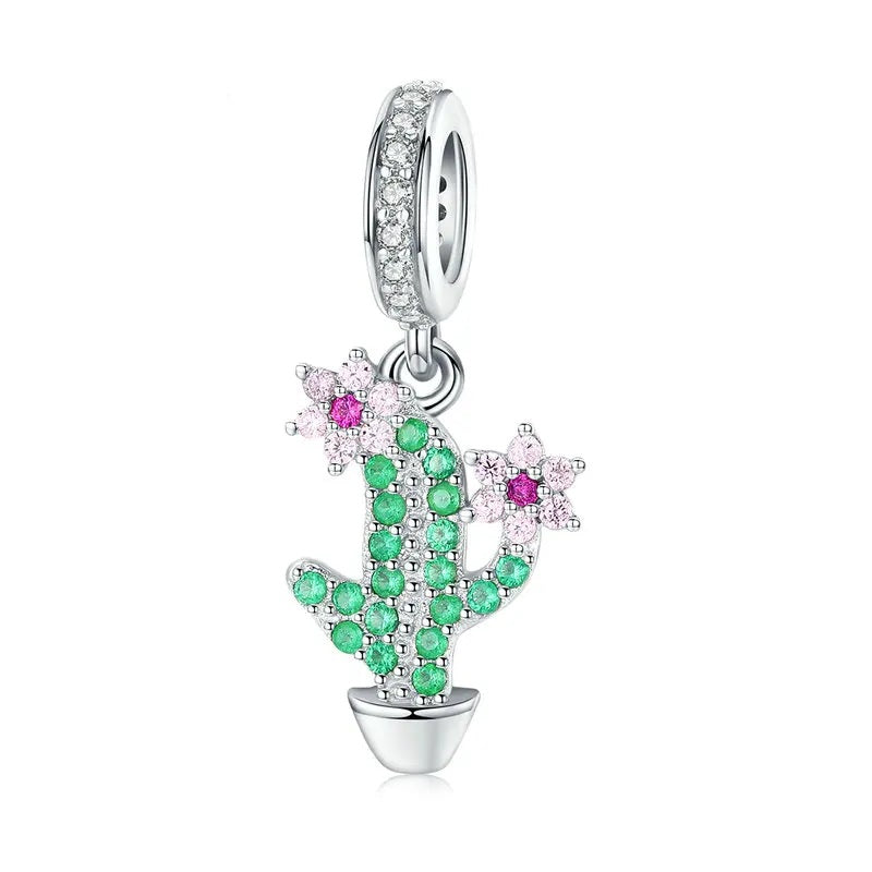 cactus bracelet charm