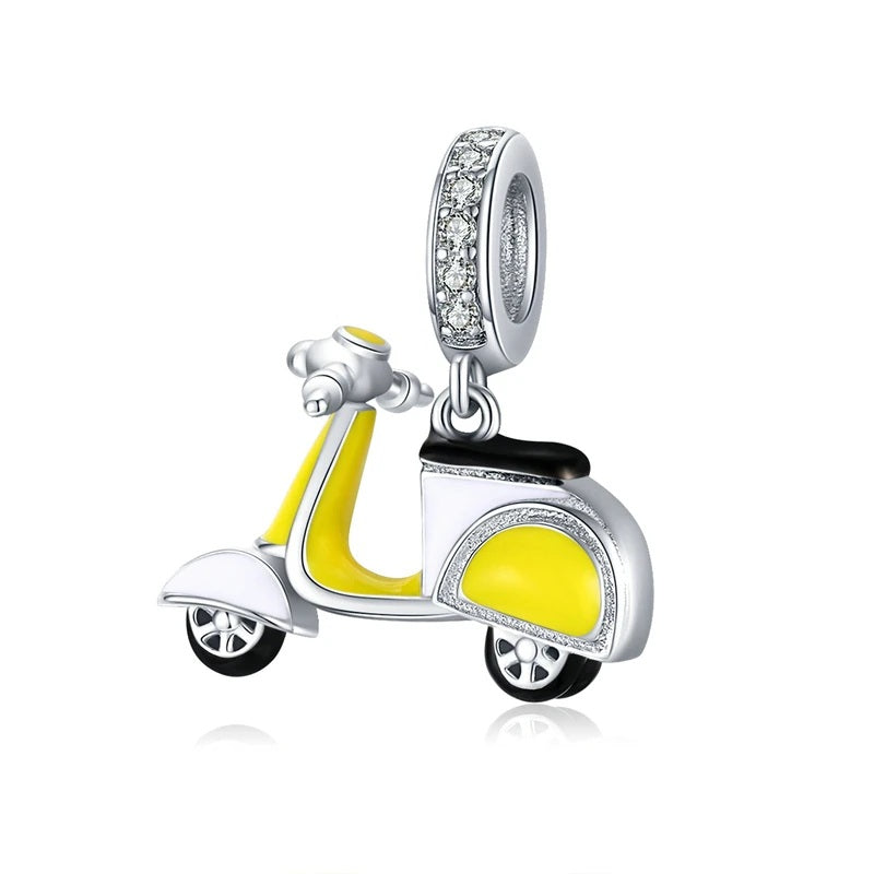 yelloer scooter bracelet charm