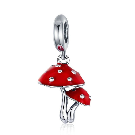 toadstool bracelet charm