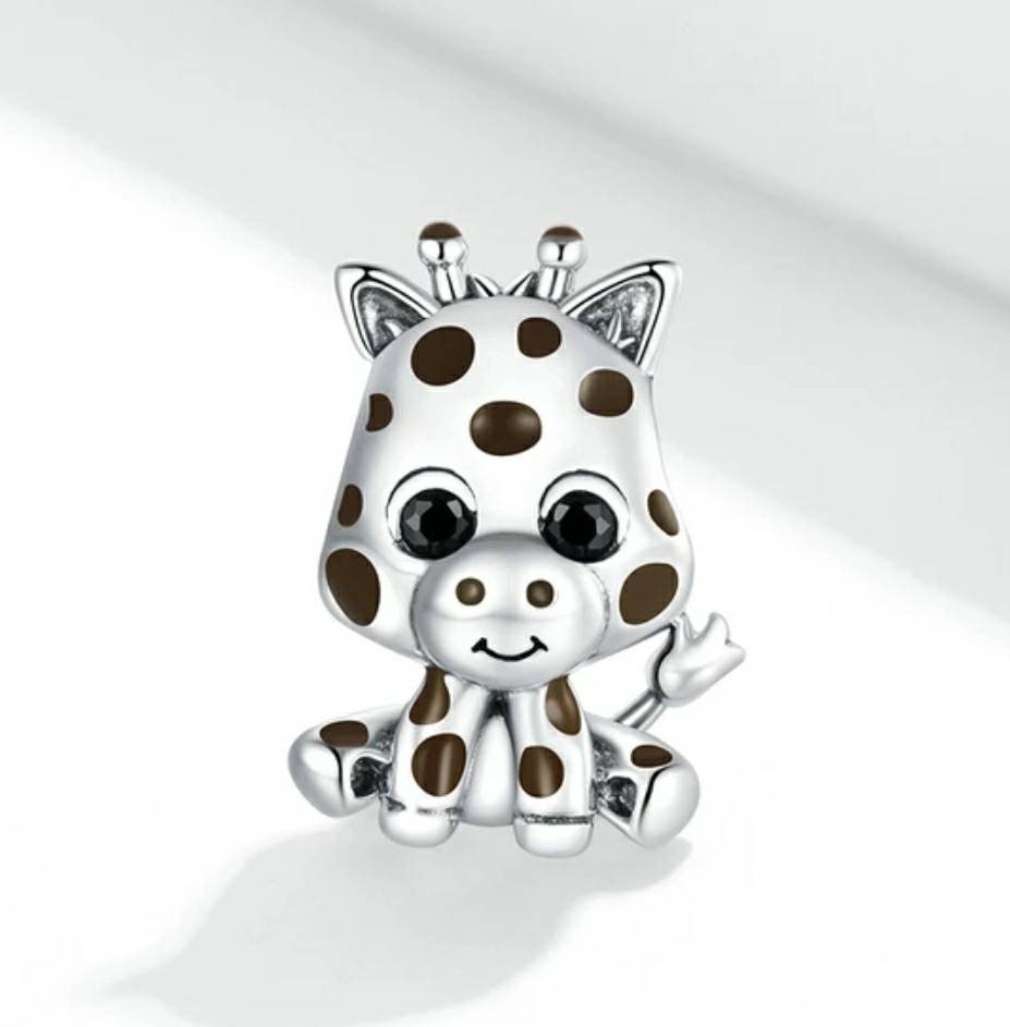 Baby Giraffe Bracelet Charm