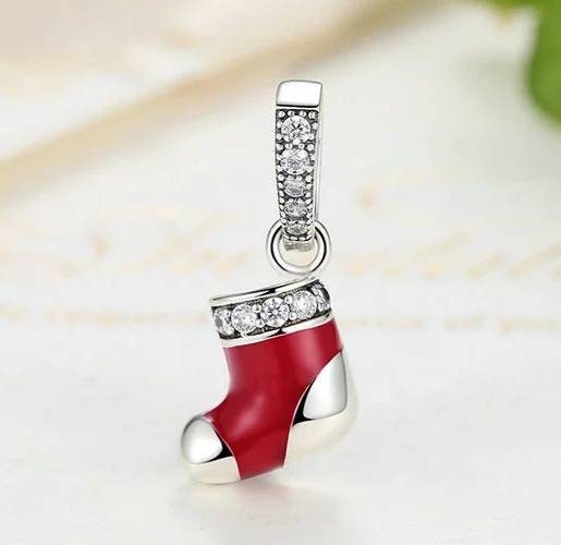 Christmas Stocking Bracelet Charm