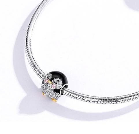 Penguin Bracelet Bead