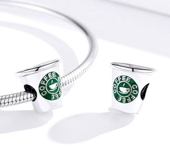 Coffee cup bracelet