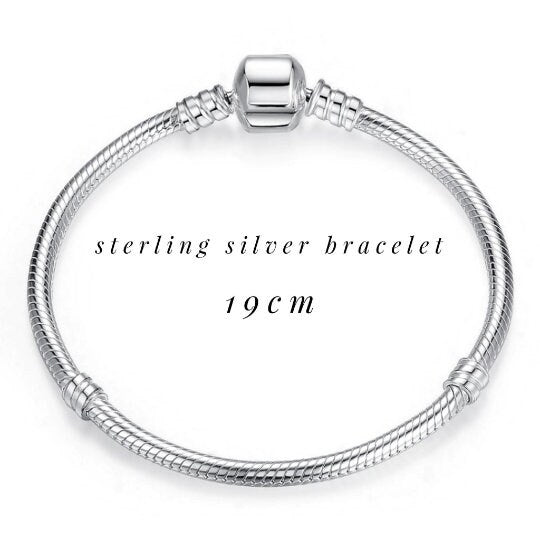 Silver Cactus Bracelet Charm