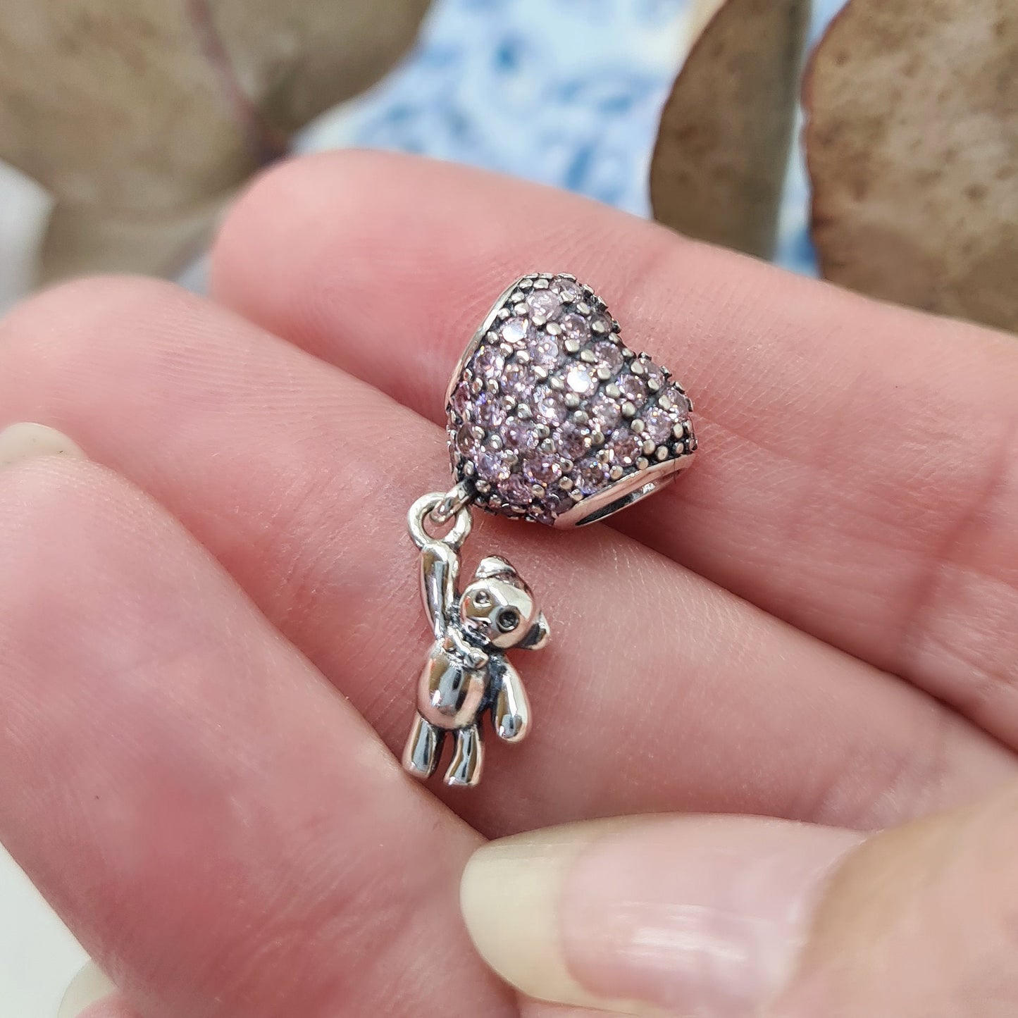 Teddy Bear Bracelet Charm