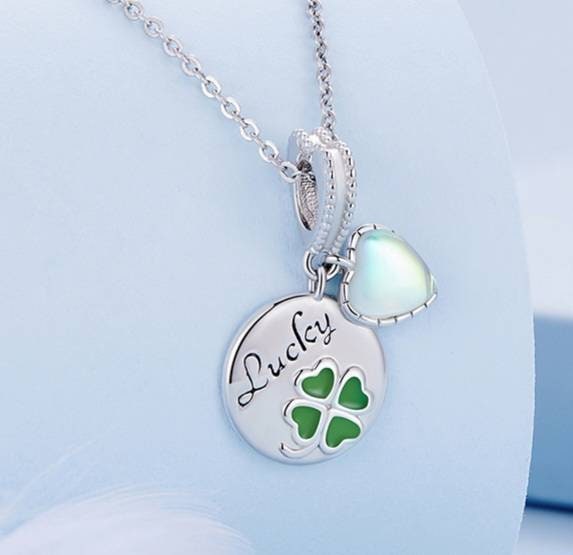 Four Leaf Clover Bracelet Charm