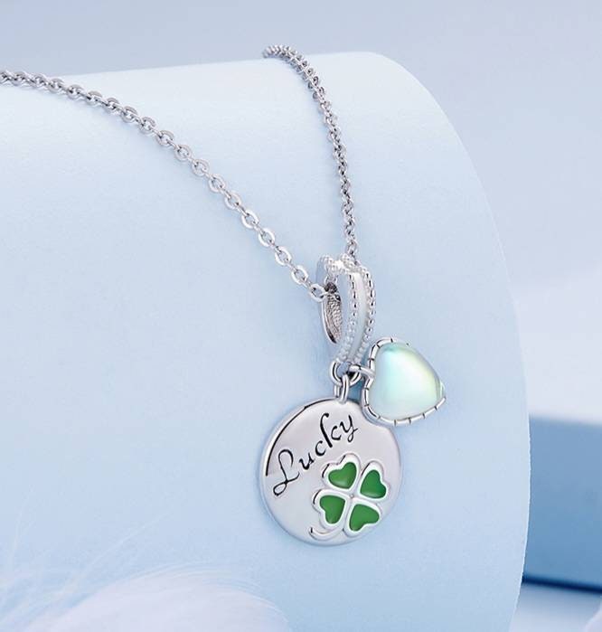 Four Leaf Clover Bracelet Charm